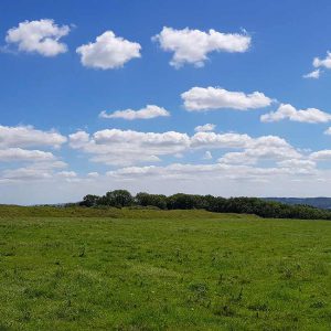 Hill Fort Landscape View