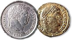 George III and Roman Coins